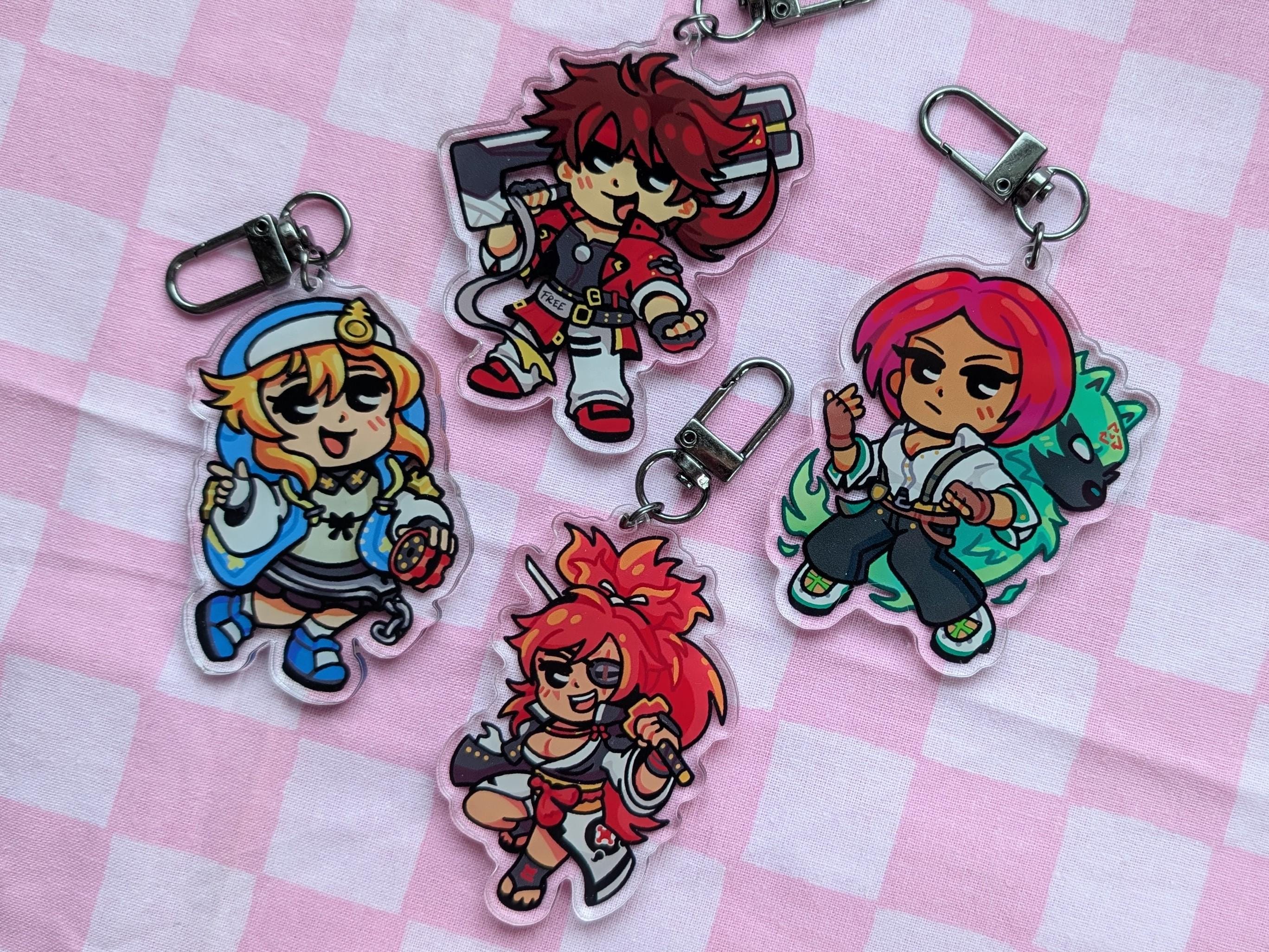 Dizzy Guilty Gear Keychain - Etsy