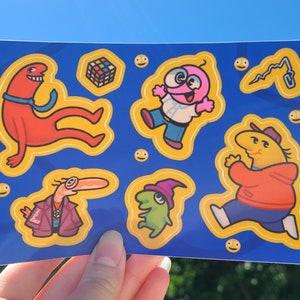 Smiling Friends Sticker Sheet