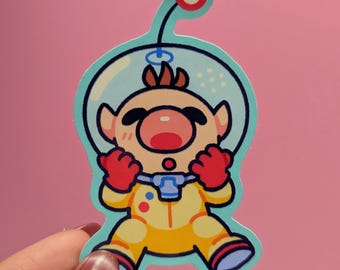 Pikmin Captain Olimar Sticker