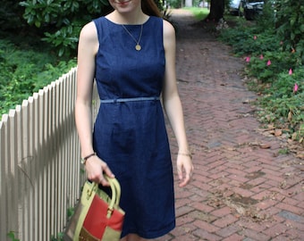 Gap Denim Tie Back Dress