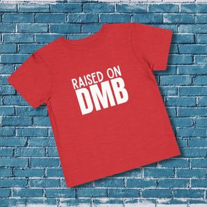 Raised on DMB Toddler Shirt, Little Kids Dave Matthews Band Tee, Gift for DMB Fan, Dave Matthews Lover Parent&#39;s Gift, Children&#39;s Concert