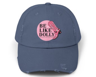 Be Like Dolly Baseball Hat, Cotton Distressed Cap, Dolly Fan  display picture 3