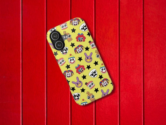 Amazing Digital Circus Inspired Tough iPhone Case, Netflix Series