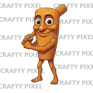 Tung Tung Sahur SVG PNG Digital Download | Italian Brainrot