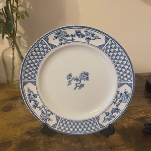 Vintage Johnson Bros Exeter Side Plate 8 Inch English Tableware Wall Art Replacement