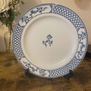 Vintage Johnson Bros Exeter Dinner Plate 10 Inch English Tableware Wall Art Replacement