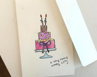 Custom Cake Card