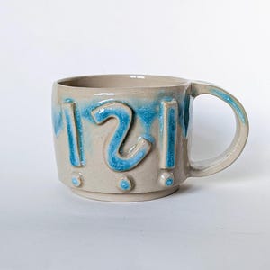 Mug made of pottery!?! made of ceramic, 200 ml; coffee mug statement funny; handle mug office gift colleague