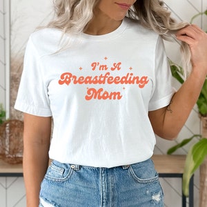 Stillen Shirt, neue Mutter, lustiges Stillen T-Shirt, ich bin eine stillende Mutter, Boobery T-Shirt, Babyshower Geschenk