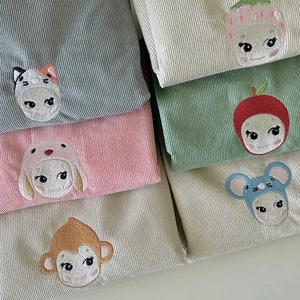 sonny angel embroidered tote bag new design luxe embroidery