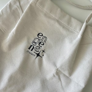 enhypen inspired embroidered tote bag luxe design