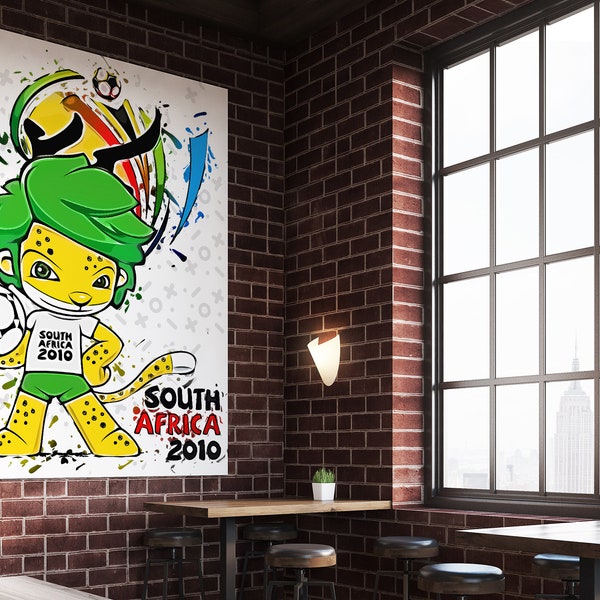 World Cup Nostalgia - Digital Art Celebrating South Africa 2010