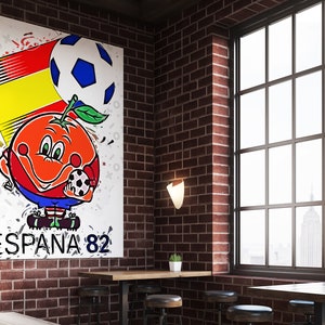 World Cup Nostalgia - Digital Art Celebrating Spain &#39;82
