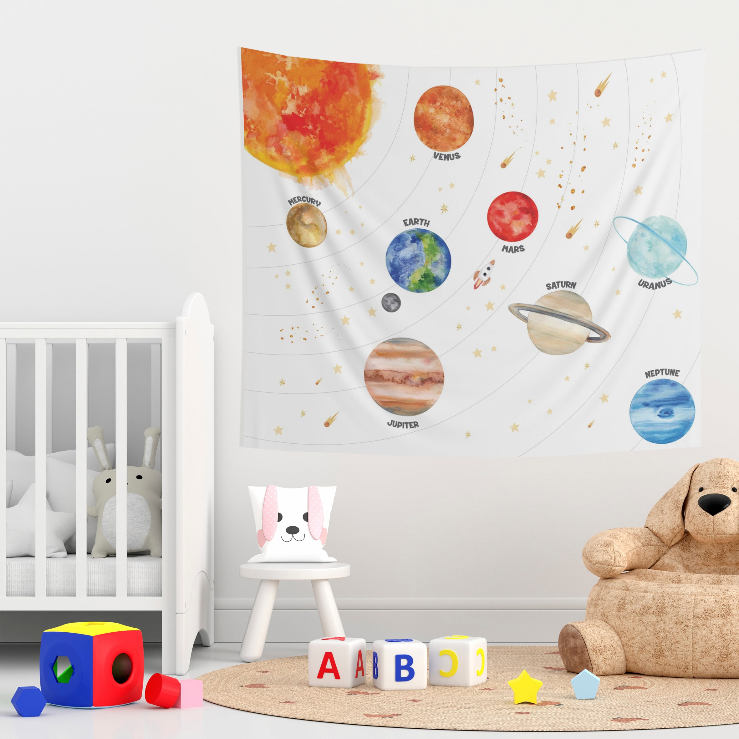 Planet Tapestry Etsy Singapore