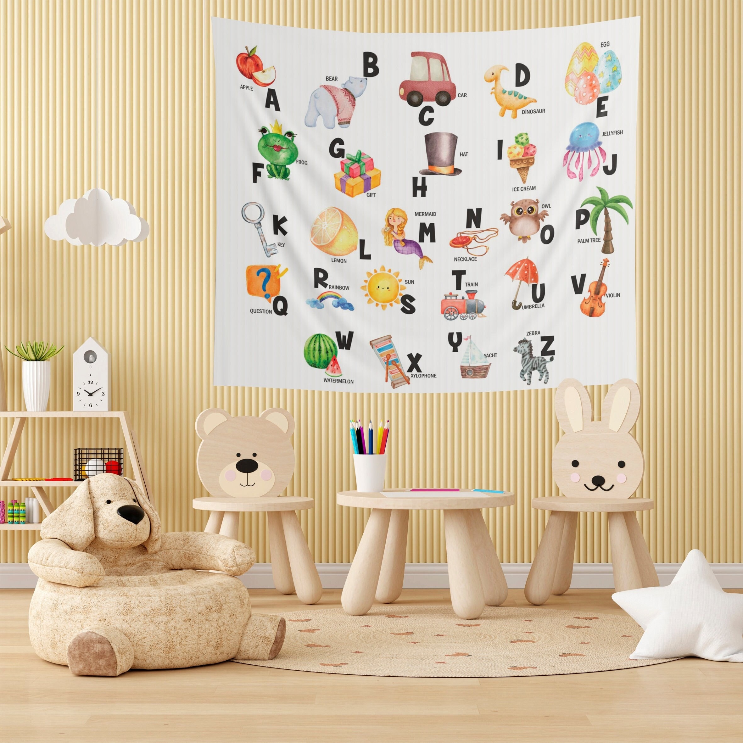 Nursery Tapestry Etsy Canada