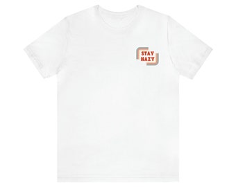 Retro Hazy dubbelzijdig T-shirt