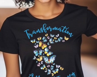 Butterfly Shirt, Magical Tshirt, Mom Shirt,  for Women, Unisex Tshirt, Spiritual Shirt, Magic Shirt, Inspirational Shirt, Angel Tshirt