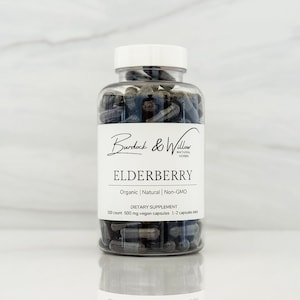 Elderberry Powder Capsules