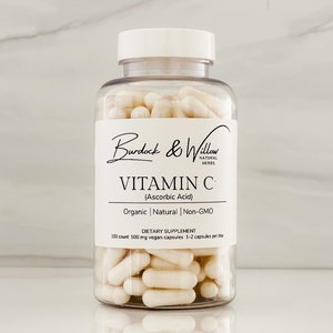 Vitamin "C" (Ascorbic Acid) Powder Capsules