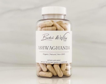 Ashwaghanda Powder (Bulk Capsules)