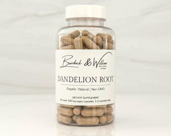 Dandelion Root Powder Capsules