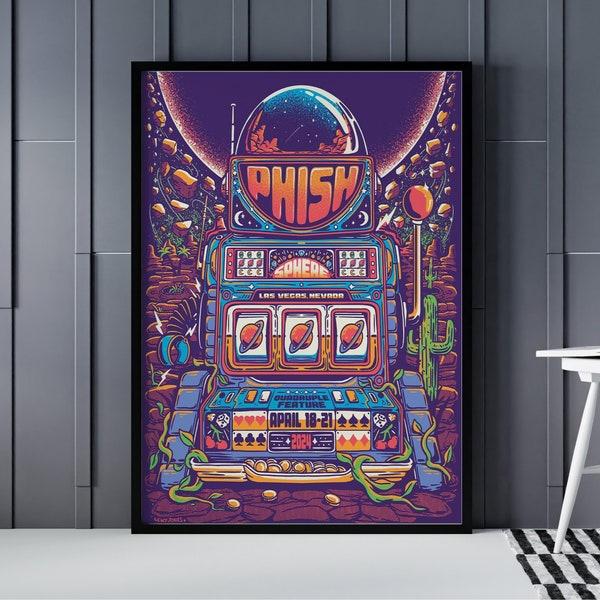 Phish All Posters - Phish Sphere Las Vegas y Riviera Maya Posters - Phish Poster - Phish Summer Tour 2024 Posters - Phish Wall Art Decor