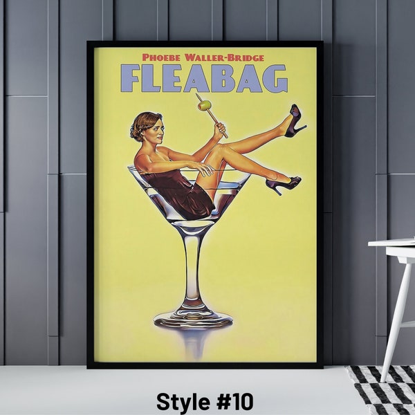 Fleabag Poster - Fleabag TV Series Poster - Fleabag Print - Fleabag Wall Art Decor - Fleabag Poster Gift - Fleabag Quote Poster
