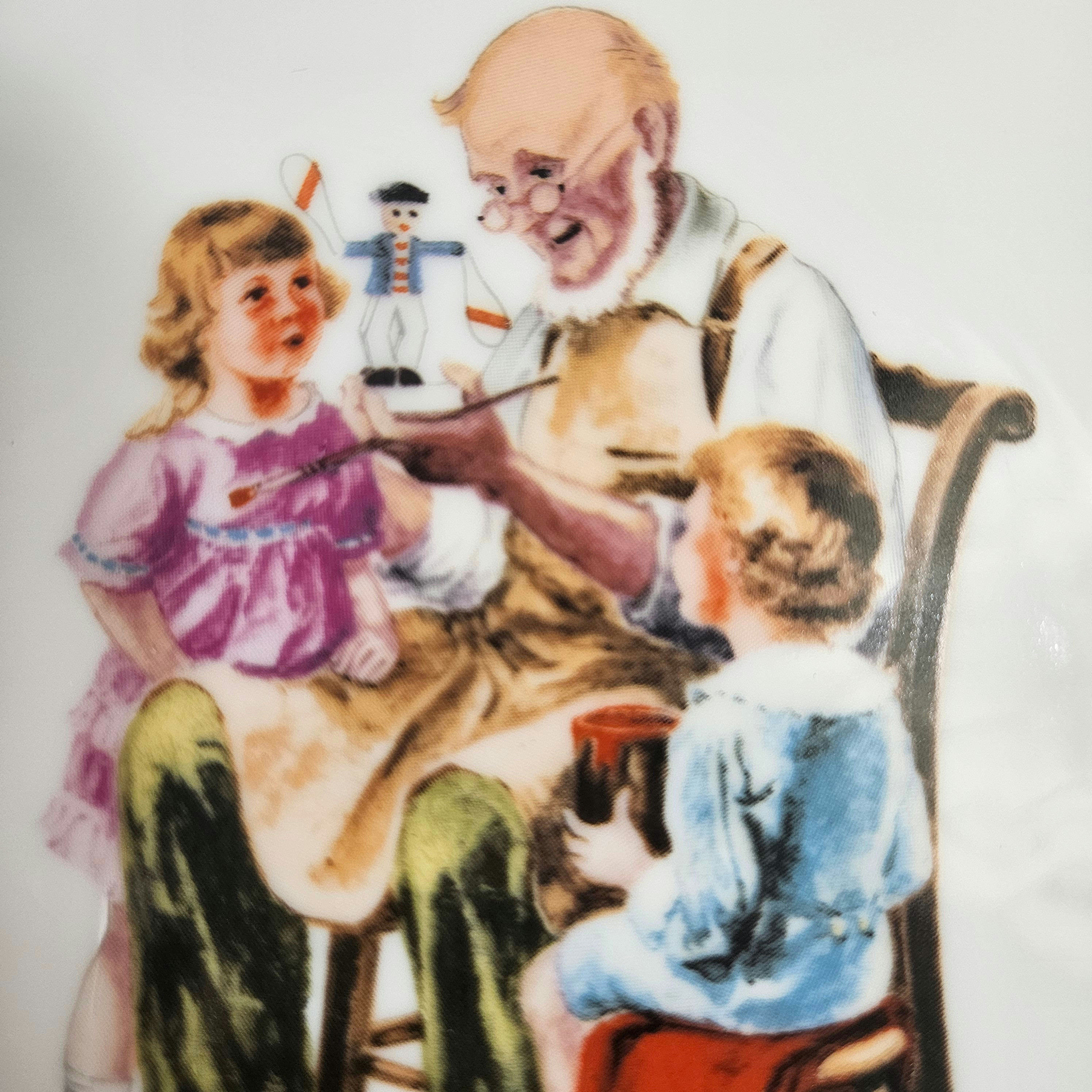 Norman Rockwell - 1986 Set of 4 Collector 6 1/4
