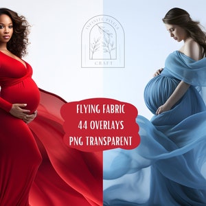 44 FLOWING CLOTH Digital Overlays, Maternity Flying Tulle Backgrounds, Photoshop Png Transparent, Wedding Photography, Photoshoot Overlay