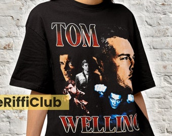 Tom Welling, Retro Shirt American Actress Character Movie Retro, Tshirt Box Office, Bootleg 90s.