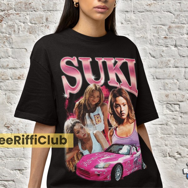 Retro SUKI Fast and Furious T Shirt, DEVON AOKI Rap 90s Tee, Suki Graphic Shirt, Vintage Brian O'Connerr Suki