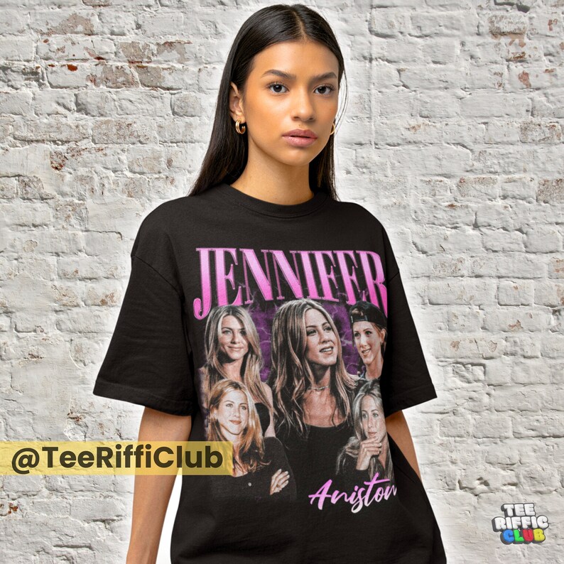 Jennifer Aniston T Shirt, Vintage Bootleg, Friends Central Perk, Funny Gift for Vintage Bootleg, Graphic T shirt , Nyc T Shirt y2k. zdjęcie 1