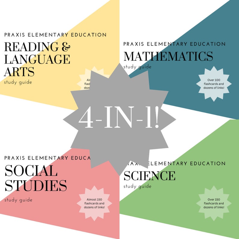 Flash Cards - ALL SUBJECTS Praxis II Elementary Education (5001 ...