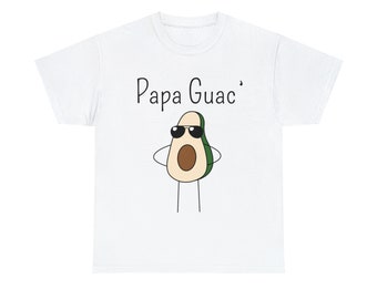 Papa Guac 'T-Shirt, Avocado T-Shirt, Guacamole Shirt, Essen Shirt, gesundes Leben, Sushi, Papa Witze, Vater Shirt, Vatertag, Stepdad shirt