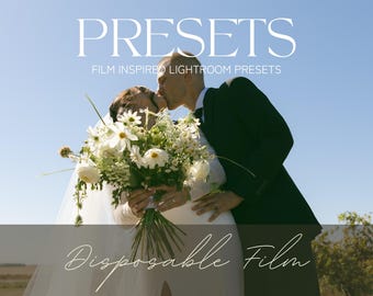 Preset Lightroom per matrimoni in stile cinematografico / Tonalità della pelle morbide e romantiche (Download digitale)