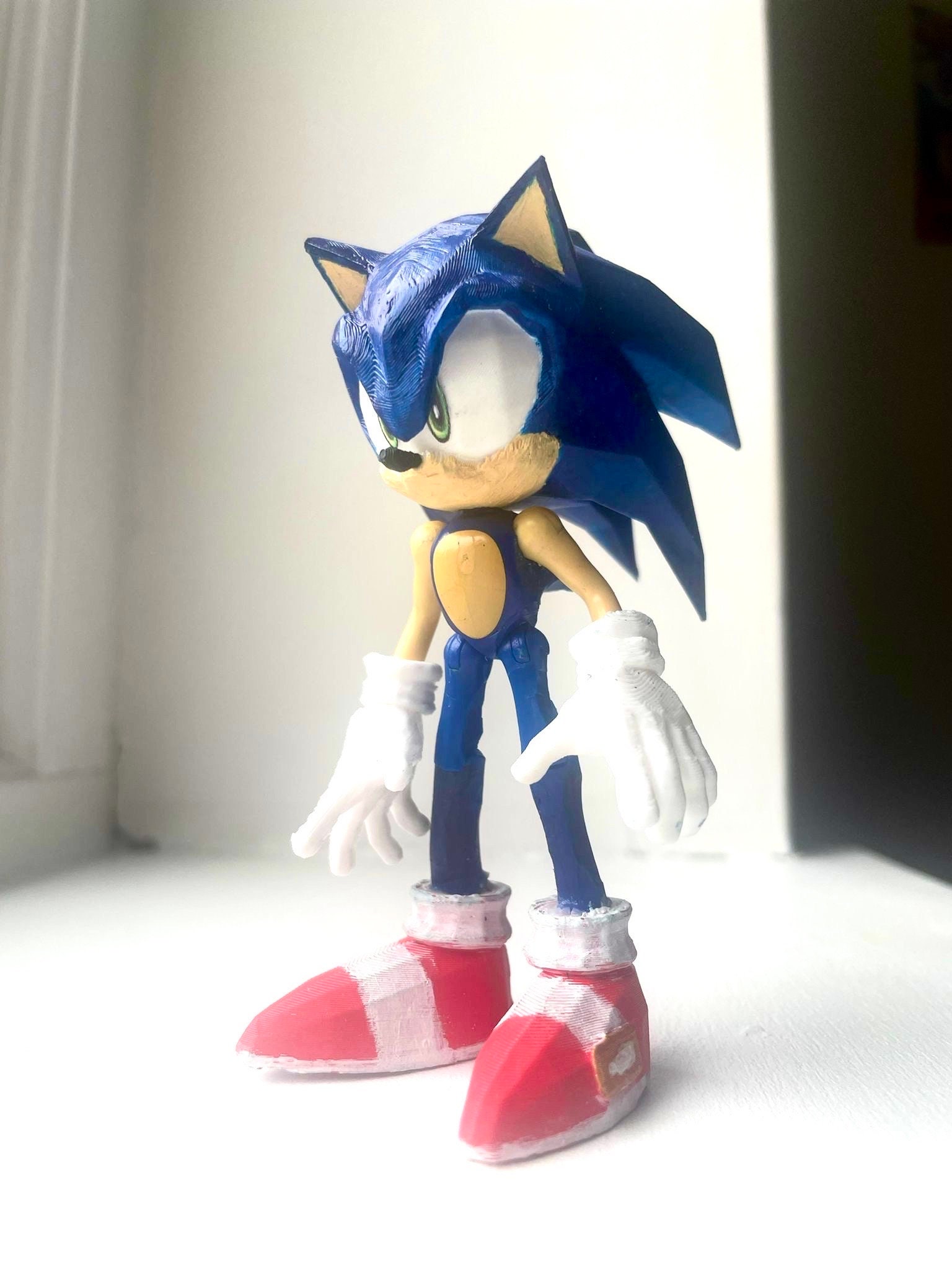 Sonic.exe 8 4 eyes mexican toy action figure Creepypasta Hedgehog Sega  Sonix X