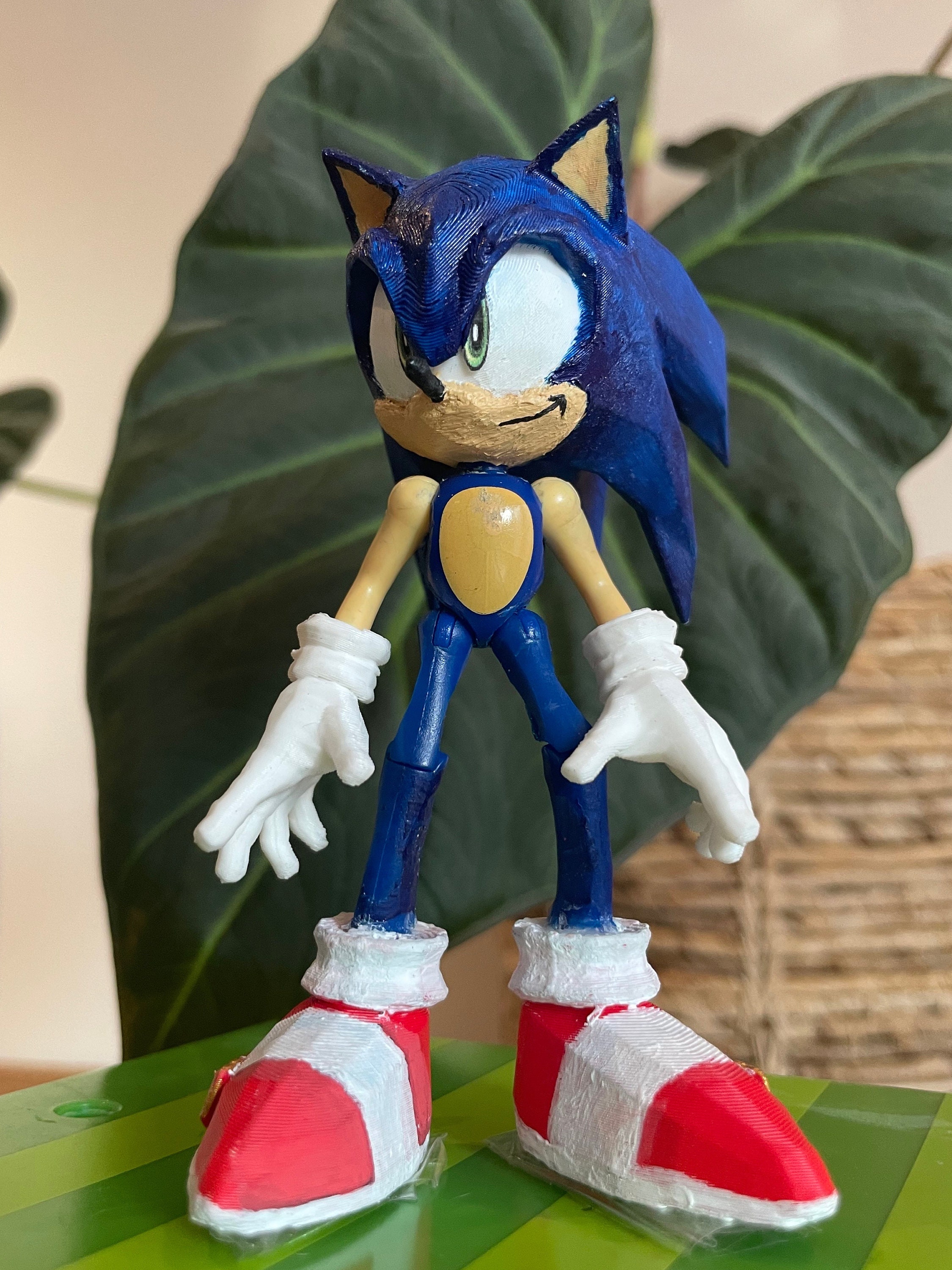 Costumes Sonic Pour Enfants, Figurines De Personnage De Jeu D'hallow