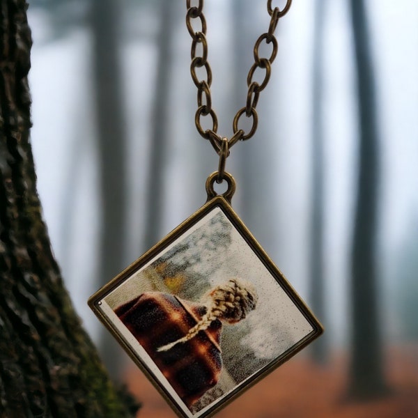 Custom Album Cover Necklace or Keychain