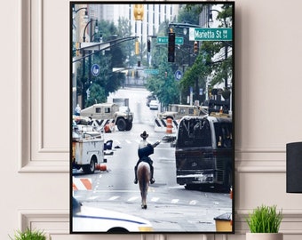 The Walking Dead ingelijste/ingelijste A5 A4 A3 A2 A1-poster beste afdrukkwaliteit gratis snelle wereldwijde levering Beste op Etsy
