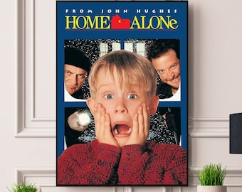 Home Alone Classic Framed/Unframed A5 A4 A3 A2 A1 Poster Best Print Quality Free Fast Worldwide Delivery Best On Etsy