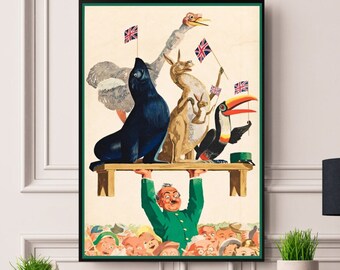 Guinness Vintage Special Anniversary  Poster Framed/Unframed A5 A4 A3 A2 A1 Poster Best Quality Free Fast Worldwide Delivery Best On Etsy