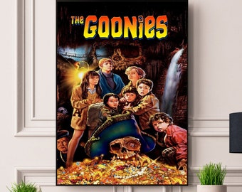 The Goonies Classic ingelijste/ingelijste A5 A4 A3 A2 A1 poster beste afdrukkwaliteit gratis snelle wereldwijde levering Beste op Etsy
