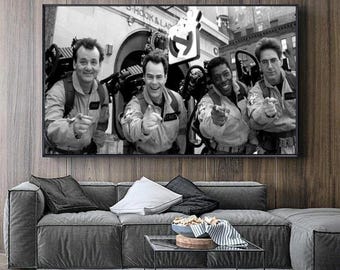 Vintage Ghostbusters-fotoposter ingelijst/ingelijst A5 A4 A3 A2 A1-poster beste afdrukkwaliteit gratis snelle wereldwijde levering Beste op Etsy
