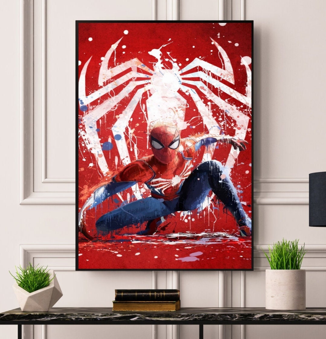 Marvel Spider-Man POSTER PS4 XBOX ONE Premium POSTER MADE IN USA