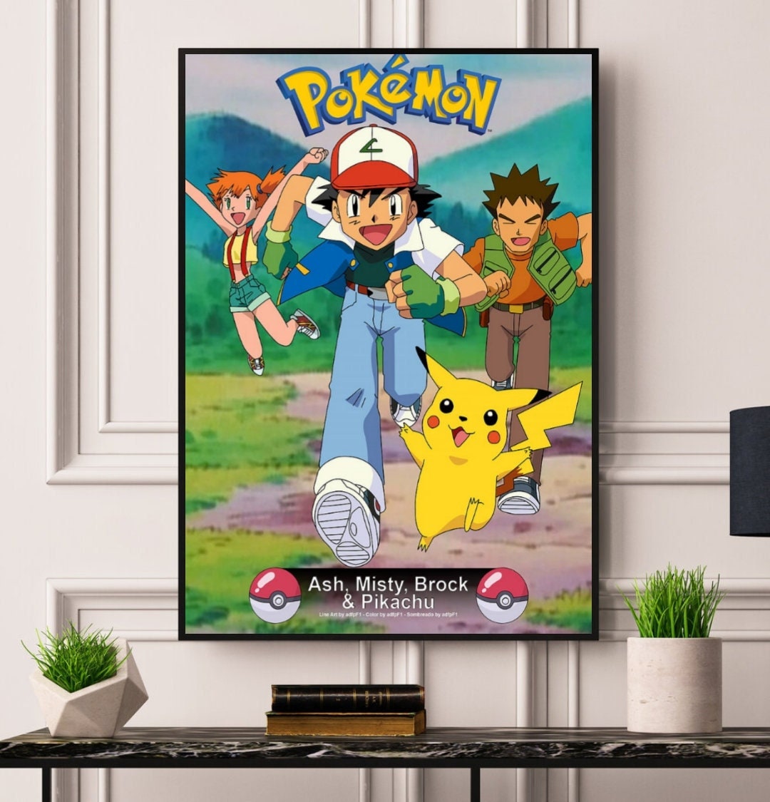 Poster Pokemon - Pikachu Asleep, Wall Art, Gifts & Merchandise