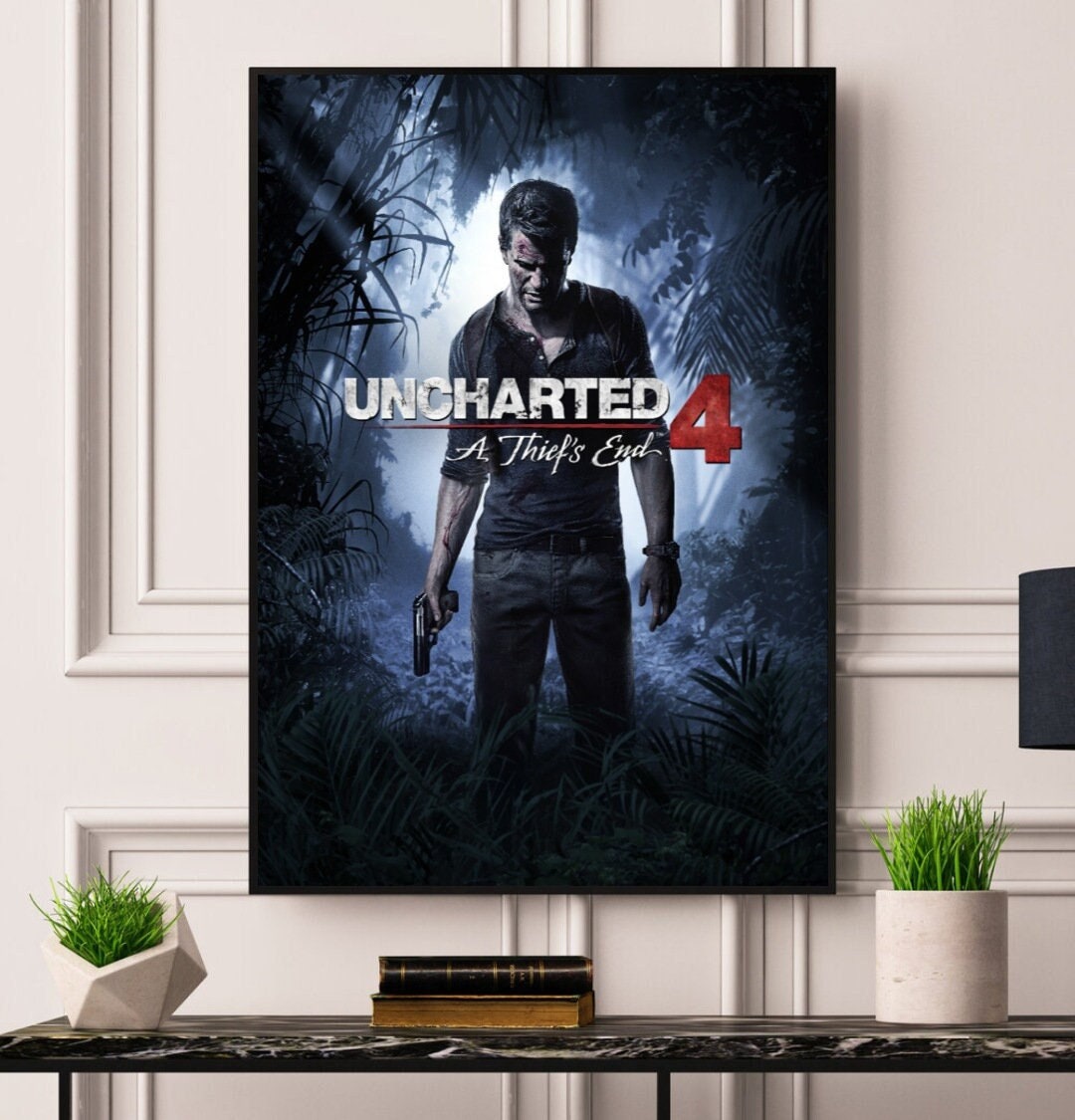 Uncharted 3 Drake's Deception PS3 Ps4 Promo Poster / Ad Art Print  Advertisement