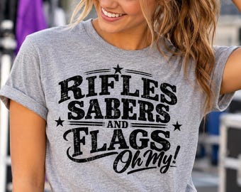 Color Guard Winter Guard Shirt, Rifles Sabers Flags Oh My Tee, Marching Band T-Shirt, Guard Mom Gift, Rifle Saber Flag Spinner