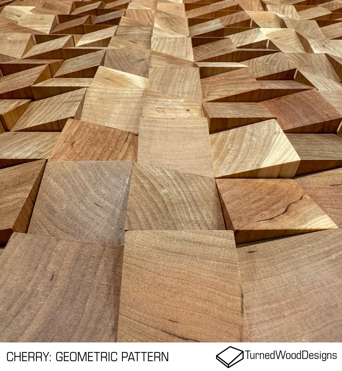 3D Colored Wooden Geometry WC26 Wall Murals main image 1