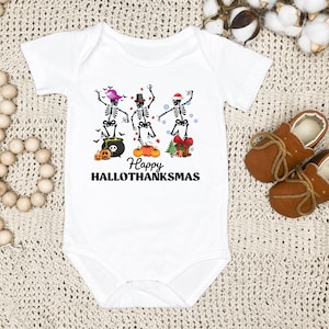 Happy Hallothanksmas, Halloween Thanksgiving Christmas all in one, Happy Hallothanksmas shirt, Sublimation design, Digital Download,
