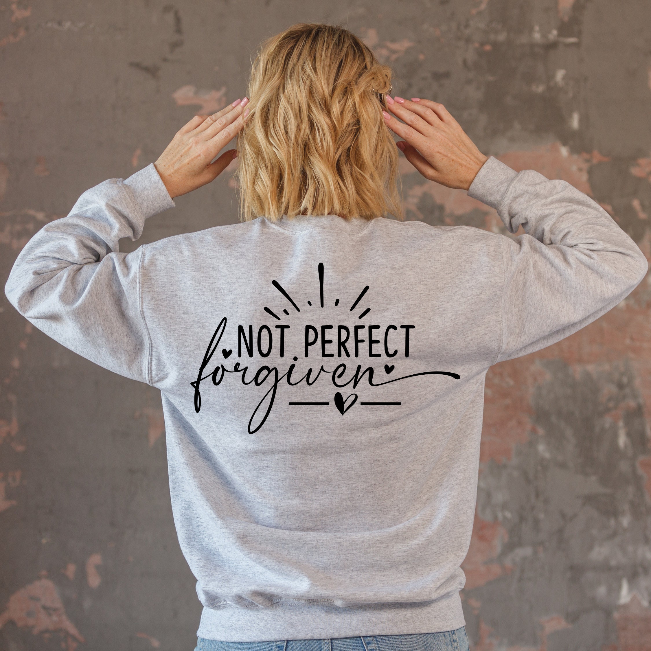 Not Perfect Just Forgiven PNG, Forgiven Shirt, Christian Shirt ...